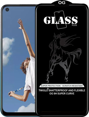 TWIGLO Edge To Edge Tempered Glass for OPPO A72(Pack of 1)