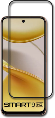 INFINITYWORLD Edge To Edge Tempered Glass for Infinix Smart 9 HD(Pack of 1)