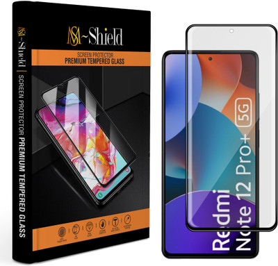 MS-Shield Edge To Edge Tempered Glass for Redmi Note 12 Pro+ 5G(Pack of 1)