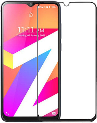 DMJHP Edge To Edge Tempered Glass for Lava Z3 Pro(Pack of 1)