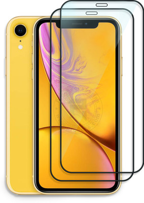 PROACCS Edge To Edge Tempered Glass for Apple iPhone XR(Pack of 2)