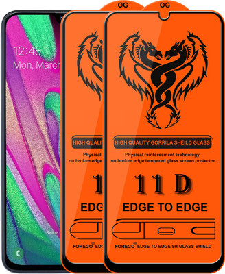 HQ Protection Edge To Edge Tempered Glass for Samsung Galaxy A30(Pack of 2)