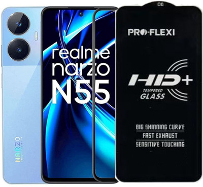 SM Styles Edge To Edge Tempered Glass for Realme Narzo N55 5G(Pack of 1)