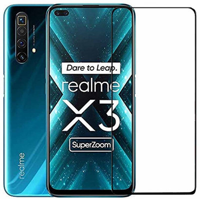 Expromium Edge To Edge Tempered Glass for Realme X3 superzoom(Pack of 1)