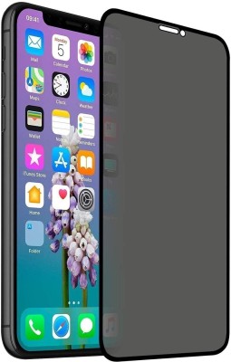 VILLA Edge To Edge Tempered Glass for Apple iPhone X, OG Privacy Tempered Glass(Pack of 1)