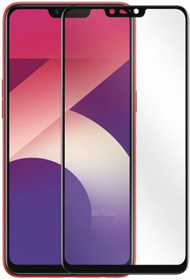 SRT Edge To Edge Tempered Glass for Realme C1(Pack of 1)