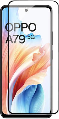OneTech Edge To Edge Tempered Glass for Oppo A79 5G Screen Protector(Pack of 1)