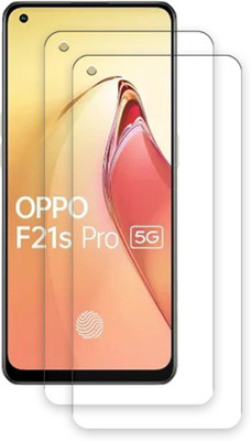 ARBAN Edge To Edge Tempered Glass for OPPO F21s Pro 5G TEMPERED GUARD FRONTP2(Pack of 2)