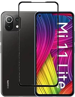 iCopertina Edge To Edge Tempered Glass for Redmi 11 Lite(Pack of 1)