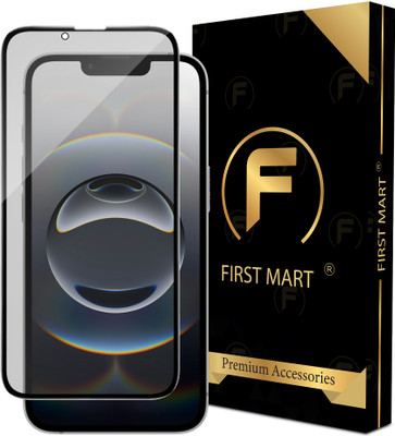 FIRST MART Edge To Edge Tempered Glass for iPhone 16e, Apple iPhone 16e, Matte Finish Glass(Pack of 1)