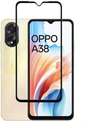 SRT Edge To Edge Tempered Glass for Oppo A38(Pack of 1)