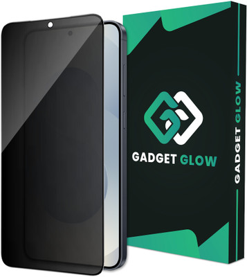 Gadget Glow Edge To Edge Tempered Glass for Samsung Galaxy S25 5G, Samsung Galaxy S25, Samsung S25 5G, Samsung S25, Privacy Anti Spy Glass(Pack of 1)