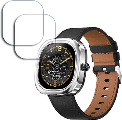 ARBAN Edge To Edge Tempered Glass for Pebble Matrix SMARTWATCH SCREEN GUARD(Pack of 2)