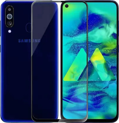 VISHZONE Edge To Edge Tempered Glass for SAMSUNG GALAXY M40(Pack of 1)