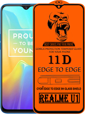 CYOR Edge To Edge Tempered Glass for Realme U1(Pack of 1)