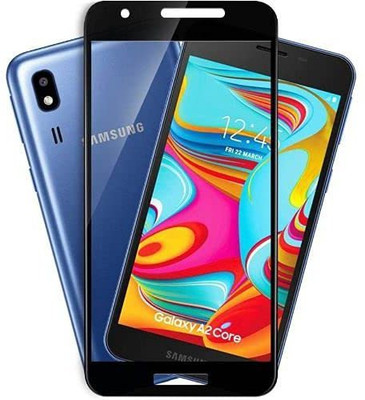 HIE POWER Edge To Edge Tempered Glass for Samsung Galaxy A2 Core (Premium11D)(Pack of 1)