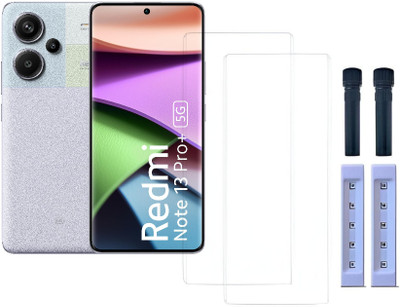 Mofrills Edge To Edge Tempered Glass for Redmi Note 13 Pro Plus(Pack of 2)