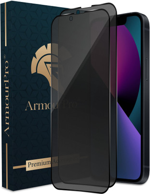 ArmourPro Edge To Edge Tempered Glass for iPhone 13 Mini, Apple iPhone 13 Mini(Pack of 2)