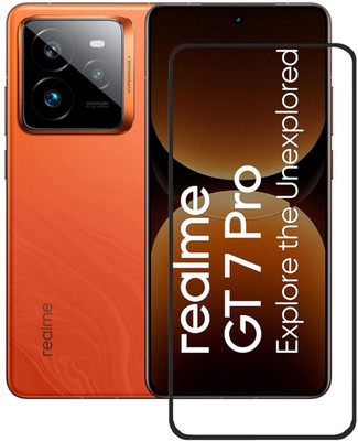 VDAT Edge To Edge Tempered Glass for Realme GT 7 Pro, realme GT 7 Pro 5g(Pack of 1)