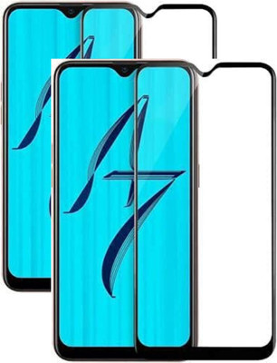 YuviKrissh Edge To Edge Tempered Glass for OPPO A33(Pack of 2)