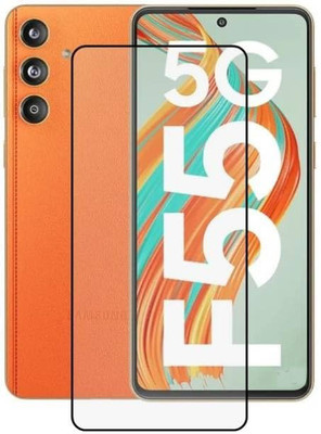 iCopertina Edge To Edge Tempered Glass for SAMSUNG Galaxy F55 5G(Pack of 1)