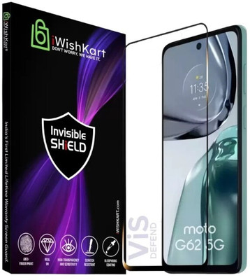 iWishKart Edge To Edge Tempered Glass for MOTOROLA G62, MOTOROLA G62 5G, Moto G62, g 62(Pack of 1)