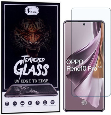 iKare Edge To Edge Tempered Glass for OPPO Reno 10 Pro 5G(Pack of 1)