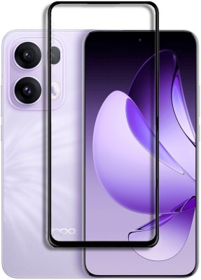 DSCASE Edge To Edge Tempered Glass for OPPO Reno13 5G, OPPO Reno13(Pack of 1)