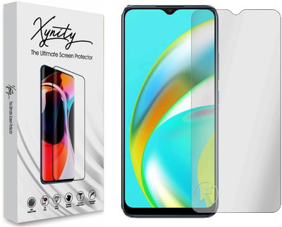 XYNITY Edge To Edge Tempered Glass for Infinix Hot 10s(Pack of 1)
