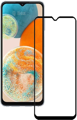Q Box Edge To Edge Tempered Glass for Samsung Galaxy A23 5G(Pack of 1)