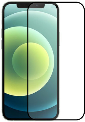 M A ZONE Edge To Edge Tempered Glass for IPHONE 12(Pack of 1)