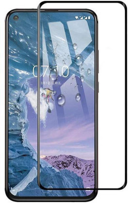 RCHJV Edge To Edge Tempered Glass for Nokia X71(Pack of 1)