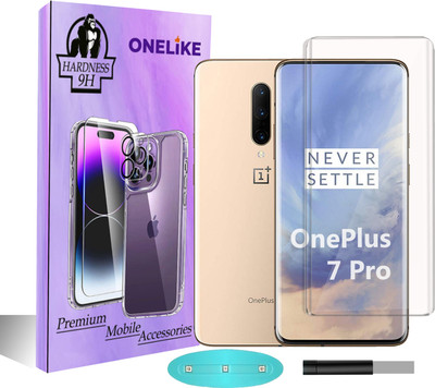 OneLike Edge To Edge Tempered Glass for OnePlus 7 Pro, OnePlus 7 Pro 5g(Pack of 1)