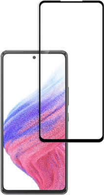 AuraX Edge To Edge Tempered Glass for SAMSUNG Galaxy A53 5G, SAMSUNG Galaxy A53(Pack of 1)