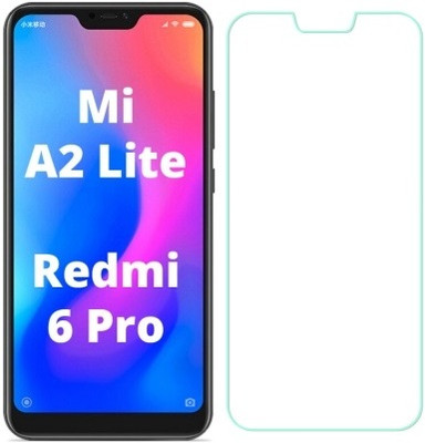 SmartLike Edge To Edge Tempered Glass for Mi Redmi 6 pro(Pack of 1)