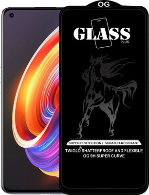 TWIGLO Edge To Edge Tempered Glass for REALME X7 PRO(Pack of 1)