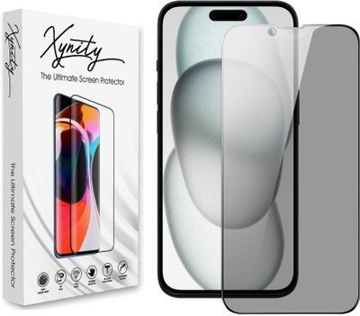 XYNITY Edge To Edge Tempered Glass for Apple iPhone 16(Pack of 1)