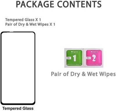 O2MG Edge To Edge Tempered Glass for MOTOROLA g04s, moto g04s, MOTOROLA moto g04s(Pack of 1)