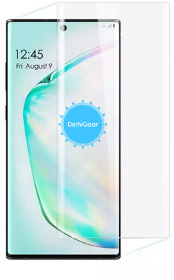Obstinate Edge To Edge Tempered Glass for SAMSUNG GALAXY NOTE 10 PLUS, UV Glass, Uv Protection(Pack of 1)