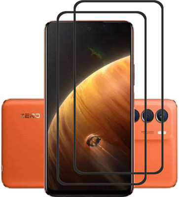 INFINITYWORLD Edge To Edge Tempered Glass for Infinix Zero 5G 2023 TURBO(Pack of 2)