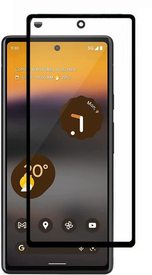 BHOVAD Edge To Edge Tempered Glass for Pixel 6(Pack of 1)