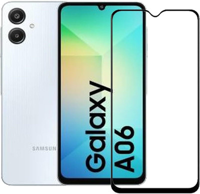 SMARTCASE Edge To Edge Tempered Glass for Samsung Galaxy A06(Pack of 1)