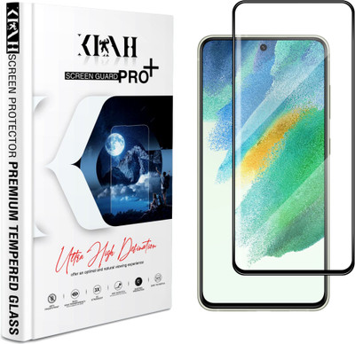 KLAH Edge To Edge Tempered Glass for Samsung Galaxy S21 FE 5G(Pack of 1)