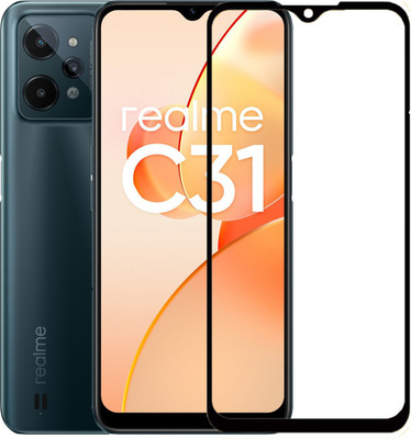 Gorilla Glass Edge To Edge Tempered Glass for Realme C31(Pack of 1)