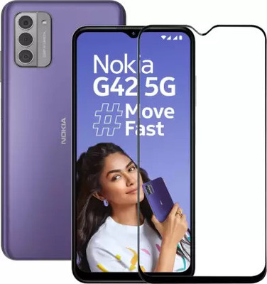 GDBUY Edge To Edge Tempered Glass for Nokia G42 5G(Pack of 1)
