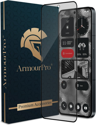 ArmourPro Edge To Edge Tempered Glass for Nothing Phone (2), Nothing Phone 2, Nothing 2, (Matte)(Pack of 1)