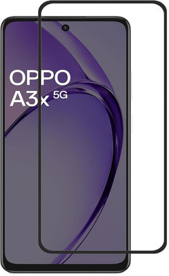 Bodoma Edge To Edge Tempered Glass for Oppo A3x 5G(Pack of 1)
