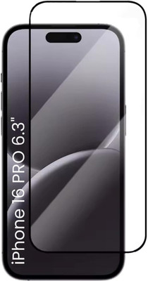 ASVALBUY Edge To Edge Tempered Glass for Apple iPhone 16 Pro(Pack of 1)