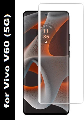 Colorcase Edge To Edge Tempered Glass for Vivo V60 (5G)(Pack of 1)