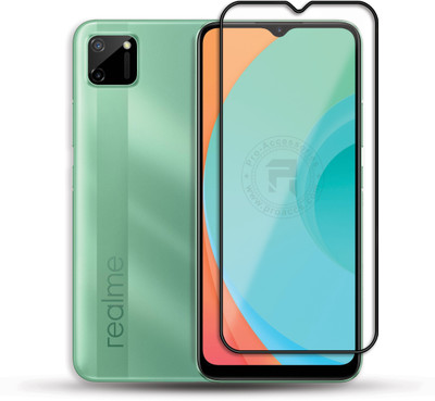 PROACCS Edge To Edge Tempered Glass for REALME C11(Pack of 1)